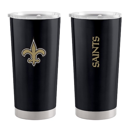 Logo Brands New Orleans Saints 20oz Gameday Stainless Steel Tumbler 620-S20T-1